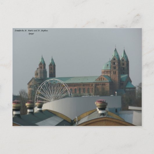 Dom Speyer Postkarte (Vorderseite)