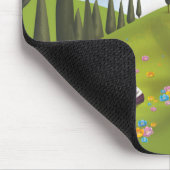 Dom Switzerland Reiseplakat Mousepad (Ecke)