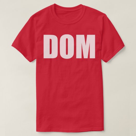 DOM T-Shirt (Design vorne)