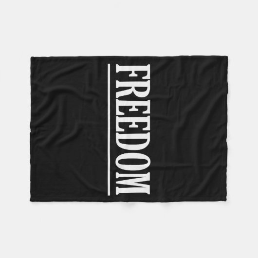 Dom Text Minimalist Design  Fleecedecke (Vorderseite (Horizontal))