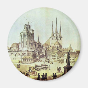 Dom und Severin Kirche ausführlich Erfurtdurch Magnet