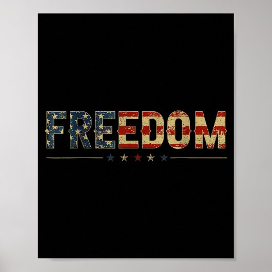 Dom Vintage Amerika Flagge Poster (Vorne)