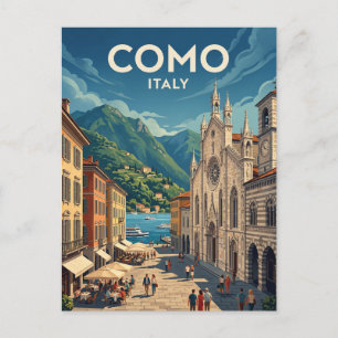 Dom von Como Italien Postkarte