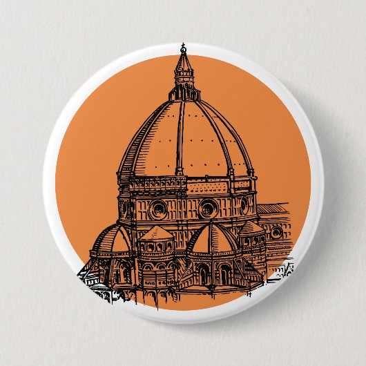 Dom von Florenz Button (Vorderseite)