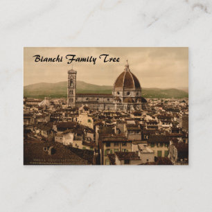 Dom von Florenz, Toskana, Italien Visitenkarte