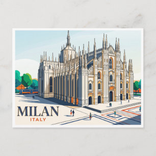 Dom von Mailand Italien Postkarte