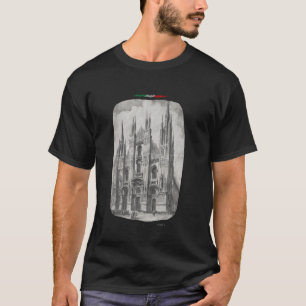 Dom von Mailand Lombardei Italien Reise Vintage-De T-Shirt