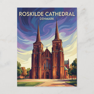 Dom von Roskilde Dänemark Postkarte