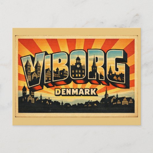 Dom von Viborg Dänemark Postkarte (Vorderseite)