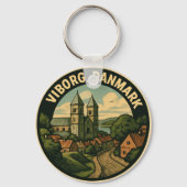 Dom von Viborg Dänemark Schlüsselanhänger (Rückseite)