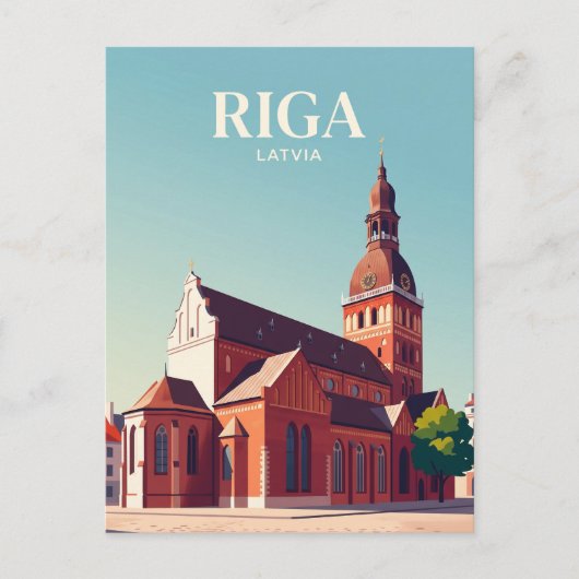 Dom zu Riga Lettland Postkarte (Vorderseite)