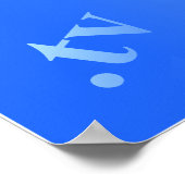 Domain Globe Hintergrund Poster (Ecke)