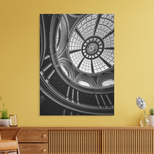Domarchitektur Leinwanddruck (Insitu (Wohnzimmer))