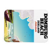 Domburg Beach Zeeland Domburg Beach Magnet (Horizontal)