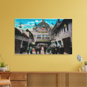 Dome Hotel from Ocean Park Pier Leinwanddruck (Insitu (Wohnzimmer))