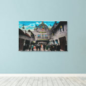 Dome Hotel from Ocean Park Pier Leinwanddruck (Insitu (Holzboden))