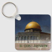 Dome of the Rock Jerusalem Al-Quds Keychain Schlüsselanhänger (Vorderseite)