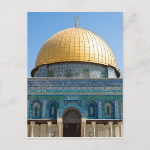 Dome of the Rock Jerusalem Postkarte