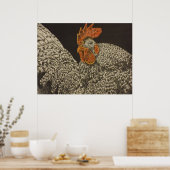 Domeckenhühnchen Poster (Küche)