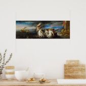 Domenico Fetti Hero Mourning the Dead Leander Poster (Küche)