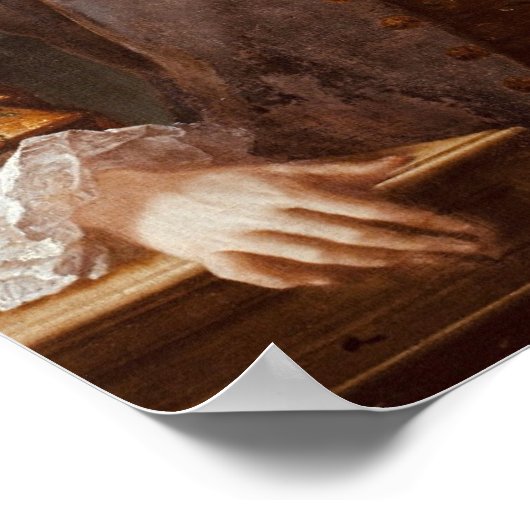 Domenico Scarlatti Poster (Ecke)