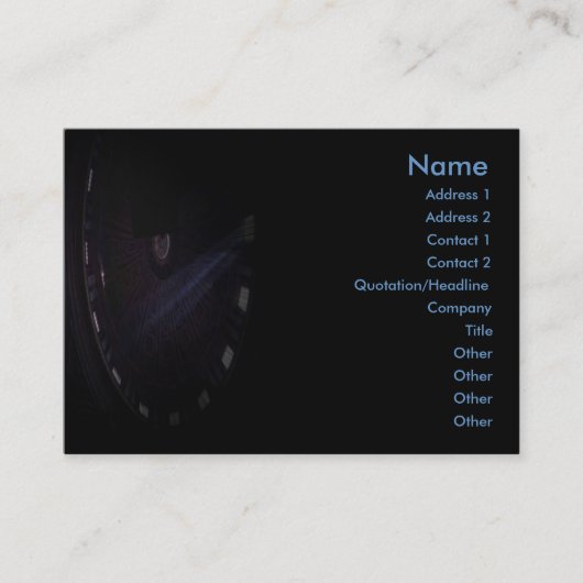 Domes Business Card Visitenkarte (Vorderseite)