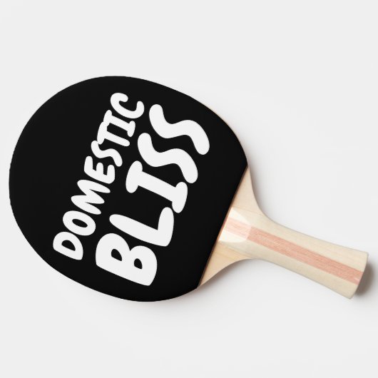 DOMESITSCHE BLISS WEDING PONG PADDLES TISCHTENNIS SCHLÄGER (Seitenansicht)