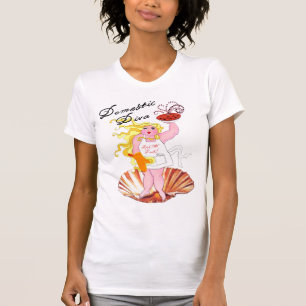 "Domestic Diva" - Küss den Koch! T-Shirt
