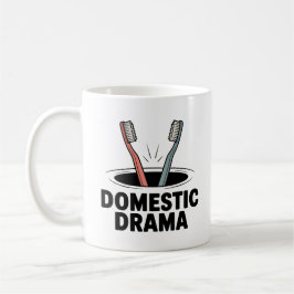 Domestic Drama | Relationship Chaos with Humor Kaffeetasse