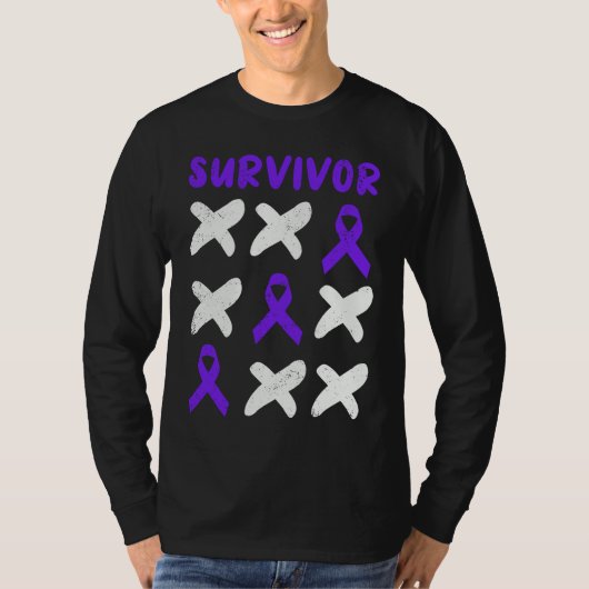 Domestic Violence Awareness Survivor T-Shirt (Vorderseite)