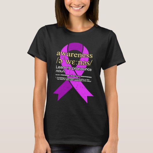 Domestic Violence Awareness  Survivor T-Shirt (Vorderseite)