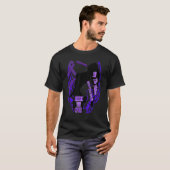 Domestic Violence Awareness Woman Wing Survival St T-Shirt (Vorne ganz)