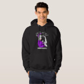 Domestic Violence Warrior Unbreakable Awareness Hoodie (Vorne ganz)