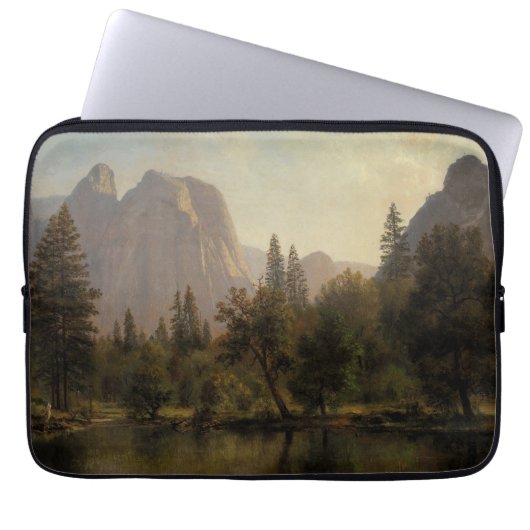 Domgestein, Yosemitetal Albert Bierstadt Laptopschutzhülle (Vorderseite)