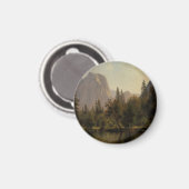 Domgestein, Yosemitetal Albert Bierstadt Magnet (Vorderseite/Rückseite)
