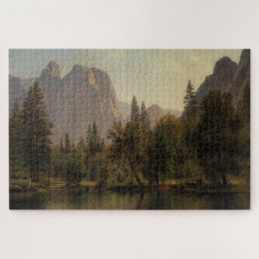 Domgestein, Yosemitetal Albert Bierstadt Puzzle (Horizontal)