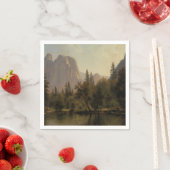 Domgestein, Yosemitetal Albert Bierstadt Serviette (Beispiel)
