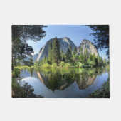 Domgesteine über dem Merced River - Yosemite Fußmatte (Vorderseite)