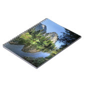 Domgesteine über dem Merced River - Yosemite Notizblock (Linke Seite)