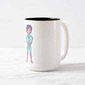 Domiknitter zwei Ton-Tasse Zweifarbige Tasse (VorderseiteRechts)