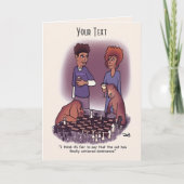 Dominance Grußkarte Karte (Vorderseite)