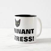 DOMINANER FEHLER ZWEIFARBIGE TASSE (VorderseiteRechts)