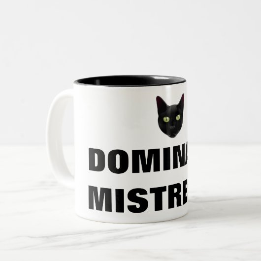 DOMINANER FEHLER ZWEIFARBIGE TASSE (Vorderseite Links)