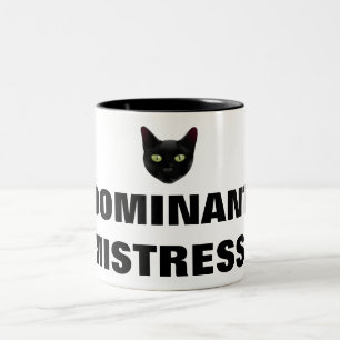 DOMINANER FEHLER ZWEIFARBIGE TASSE