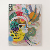 Dominant Curve von Wassily Kandinsky Puzzle (Vertikal)