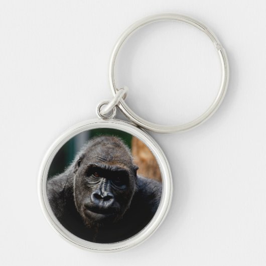 Dominant Primat Gorilla Ape Schlüsselanhänger (Vorne)