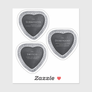 Dominant/Submissive/Switch Aufkleber