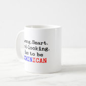 dominante Stärke Kaffeetasse (Vorderseite Links)