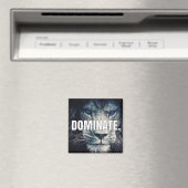 Dominate - Lion Motivierend Magnet (In Situ (Geschirrspüler))