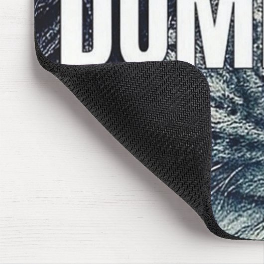 Dominate - Lion Motivierend Mousepad (Ecke)